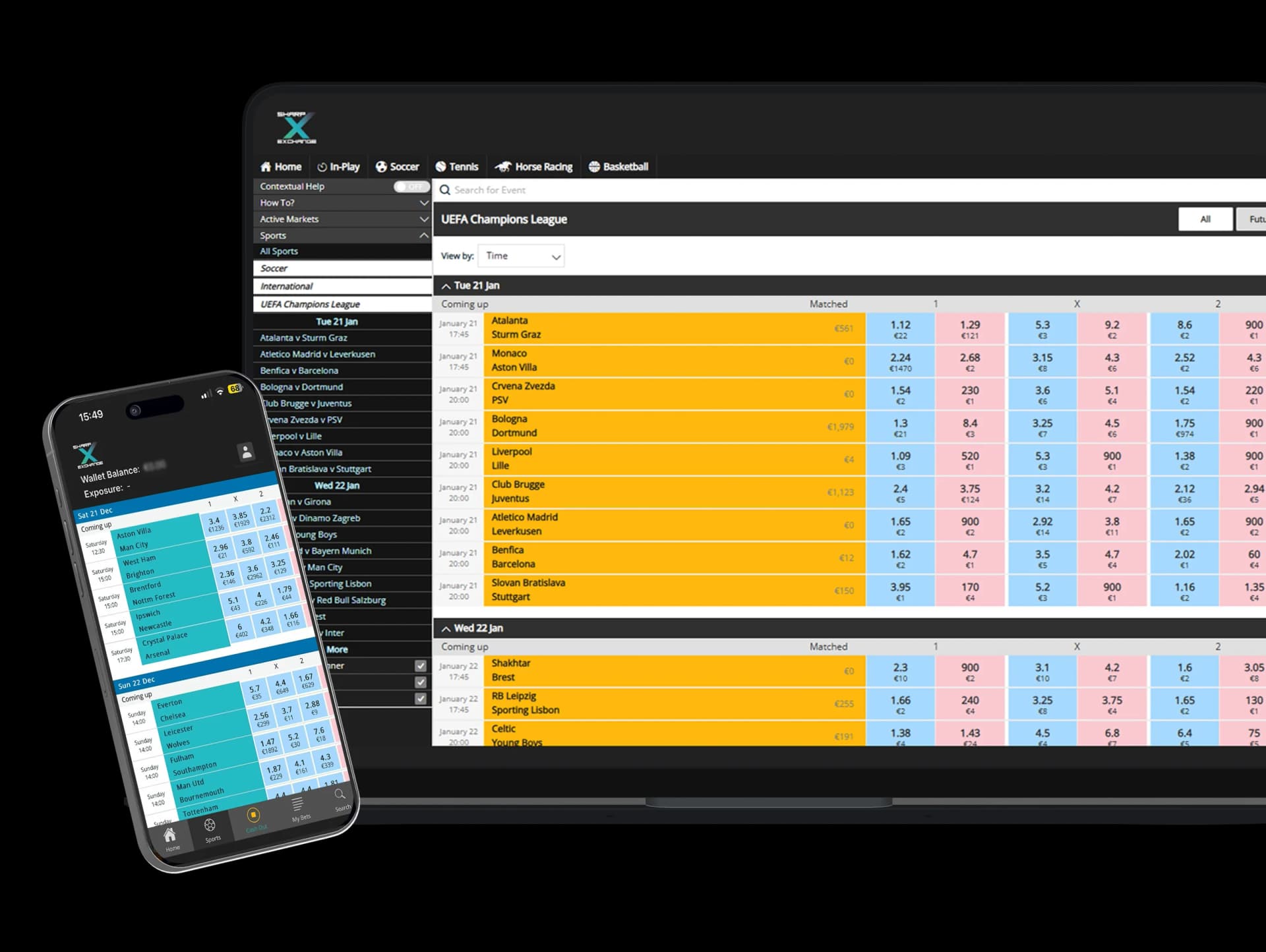 Sharp Exchange Platform